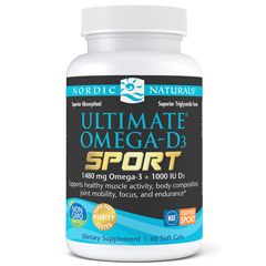 Ultimate Omega-D3 Sport 60 Softgels