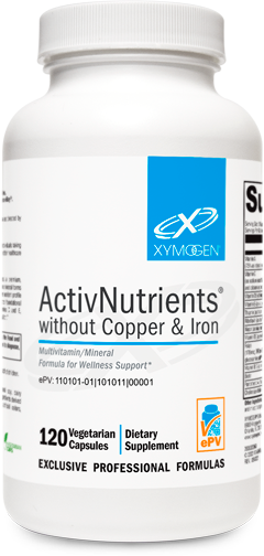 ActivNutrients® without Copper & Iron 120 Capsules