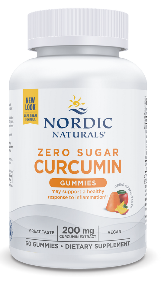 Zero Sugar Curcumin Gummies 60 Gummies