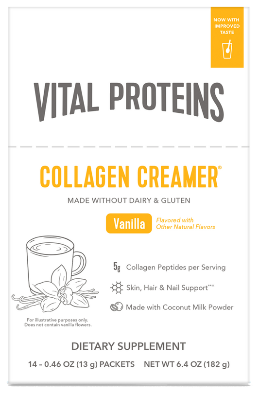 Collagen Creamer Vanilla 14 Servings